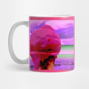 Raspberry ice cream Mug